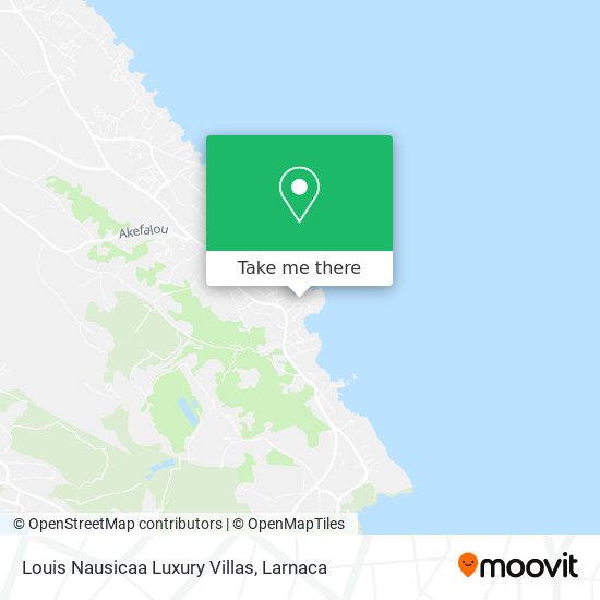Louis Nausicaa Luxury Villas χάρτης