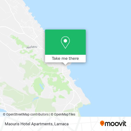 Maouris Hotel Apartments χάρτης