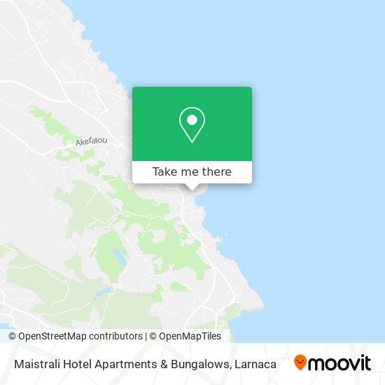 Maistrali Hotel Apartments & Bungalows χάρτης