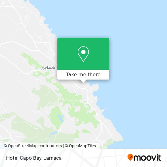 Hotel Capo Bay map