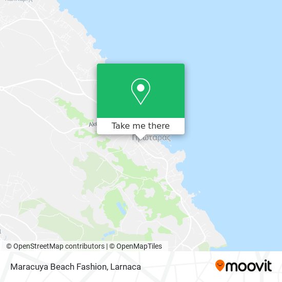 Maracuya Beach Fashion map