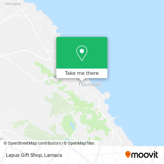 Lepus Gift Shop χάρτης