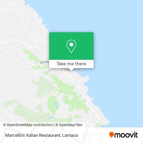 Marcello's Italian Restaurant map