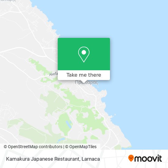 Kamakura Japanese Restaurant map