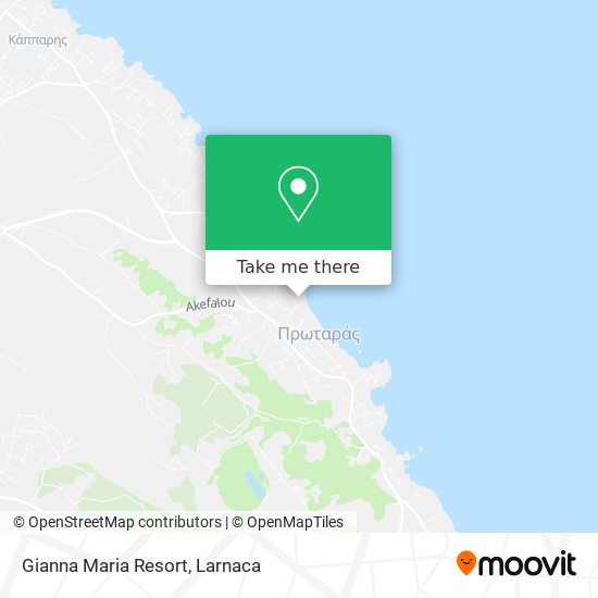 Gianna Maria Resort map