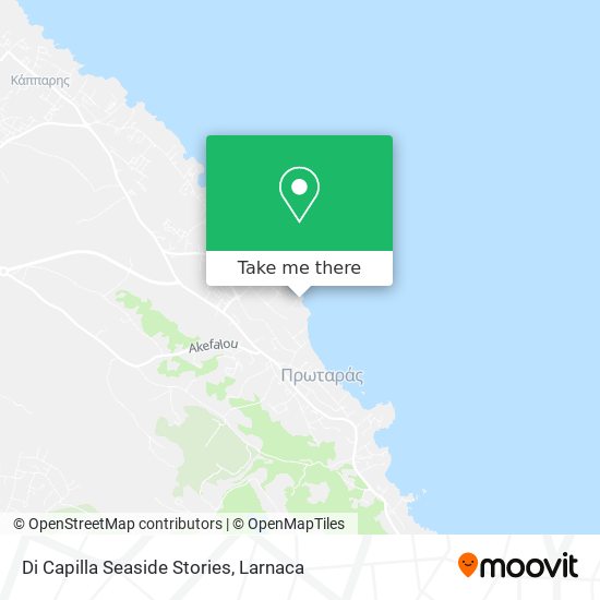Di Capilla Seaside Stories χάρτης