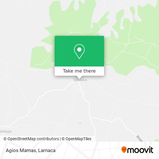 Agios Mamas map