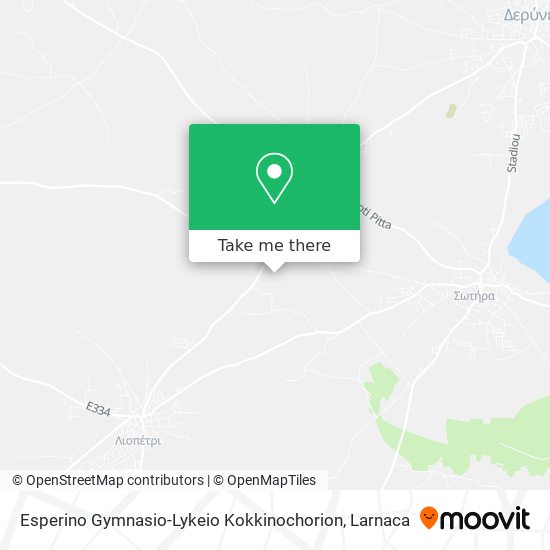 Esperino Gymnasio-Lykeio Kokkinochorion map