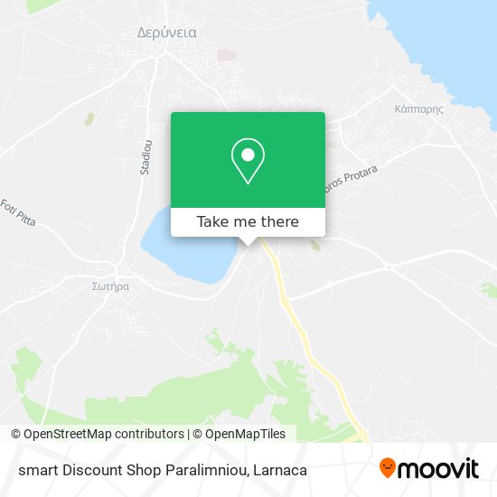 smart Discount Shop Paralimniou χάρτης