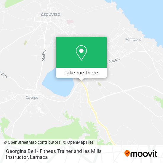 Georgina Bell - Fitness Trainer and les Mills Instructor map