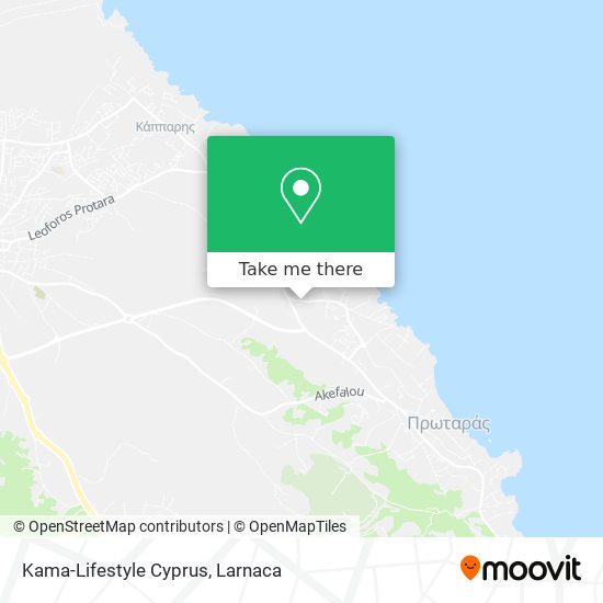 Kama-Lifestyle Cyprus map