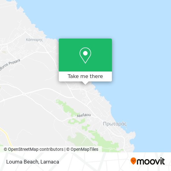 Louma Beach map