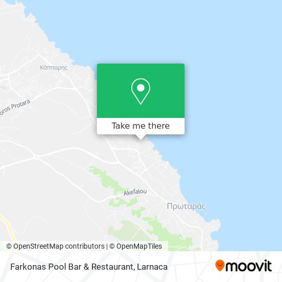 Farkonas Pool Bar & Restaurant χάρτης