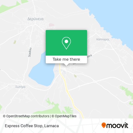 Express Coffee Stop map