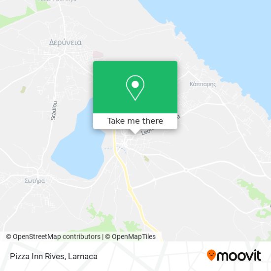 Pizza Inn Rives χάρτης