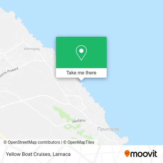 Yellow Boat Cruises map
