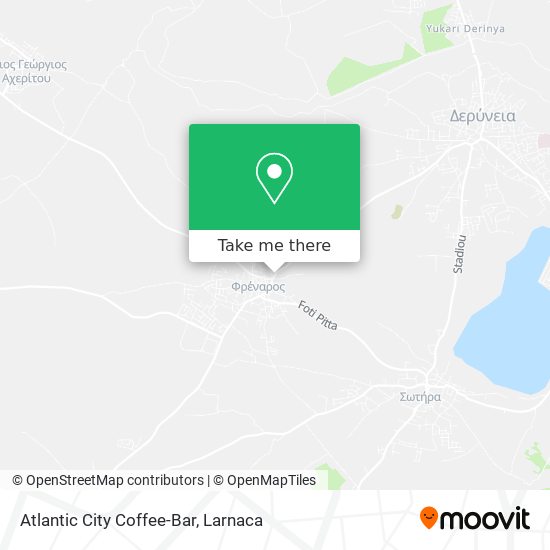 Atlantic City Coffee-Bar map