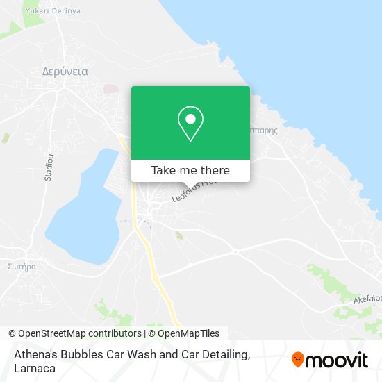 Athena's Bubbles Car Wash and Car Detailing map