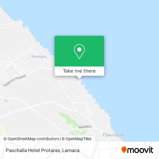 Paschalia Hotel Protaras χάρτης