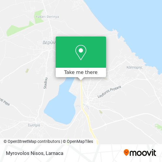 Myrovolos Nisos map