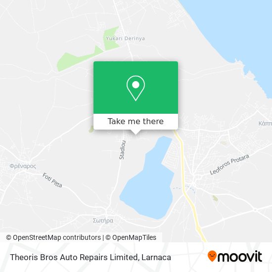 Theoris Bros Auto Repairs Limited map