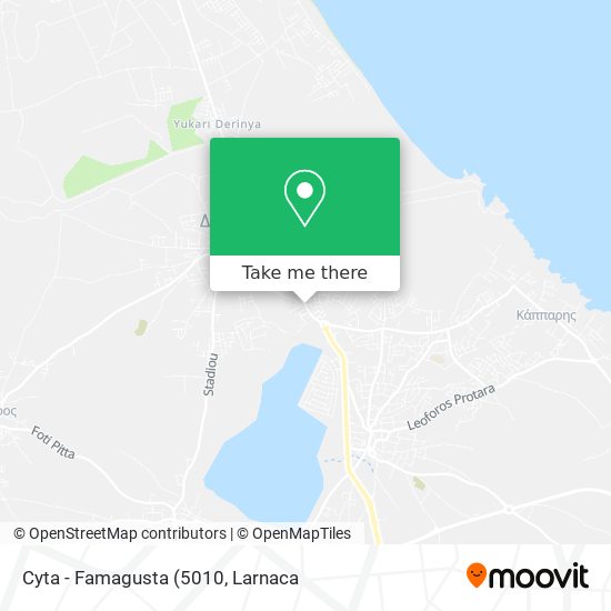 Cyta - Famagusta map
