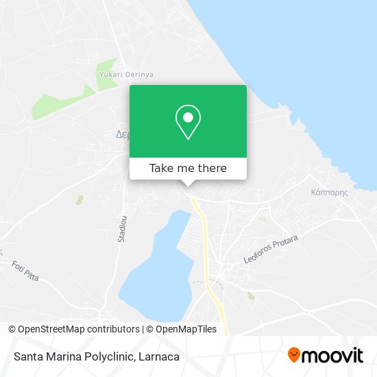 Santa Marina Polyclinic χάρτης