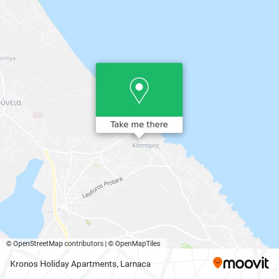 Kronos Holiday Apartments map