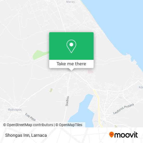 Shongas Inn map
