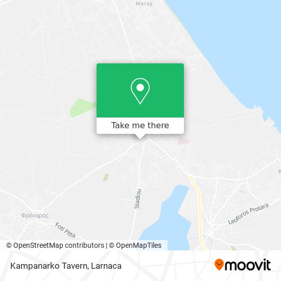 Kampanarko Tavern χάρτης