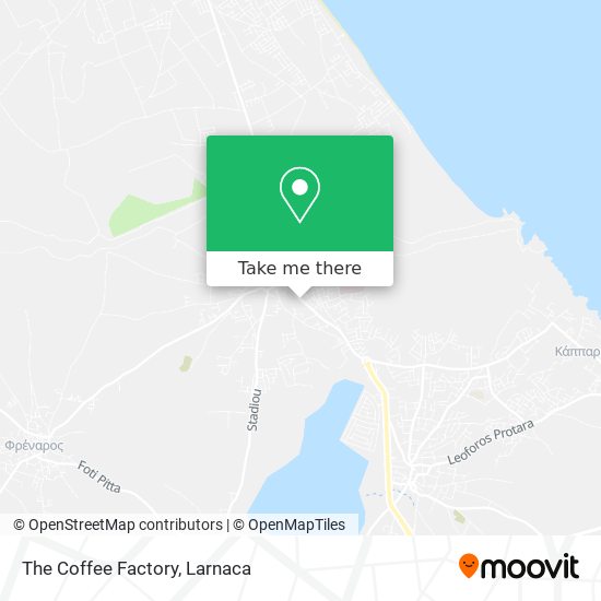 The Coffee Factory map