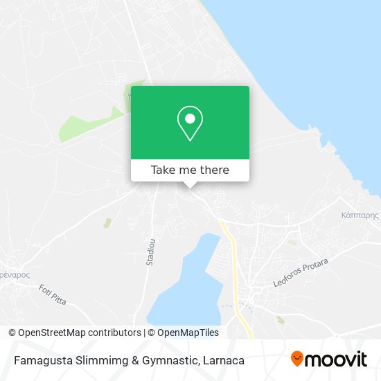 Famagusta Slimmimg & Gymnastic map