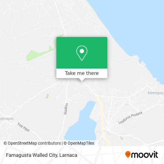 Famagusta Walled City χάρτης