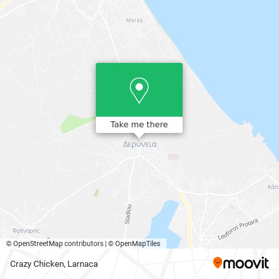 Crazy Chicken χάρτης