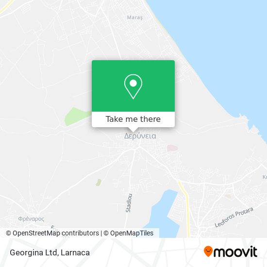 Georgina Ltd χάρτης