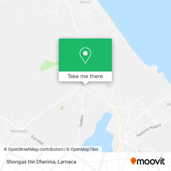 Shongas Inn Dherinia χάρτης
