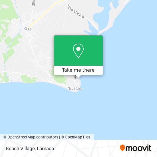Beach Village map