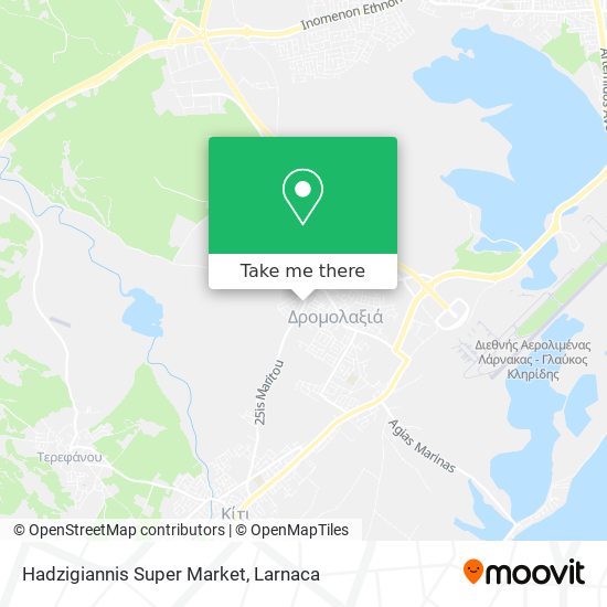 Hadzigiannis Super Market χάρτης