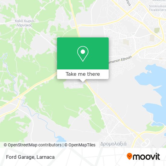 Ford Garage map
