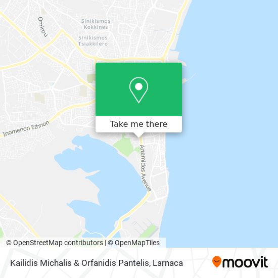 Kailidis Michalis & Orfanidis Pantelis map