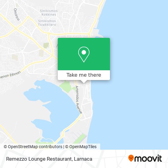 Remezzo Lounge Restaurant map