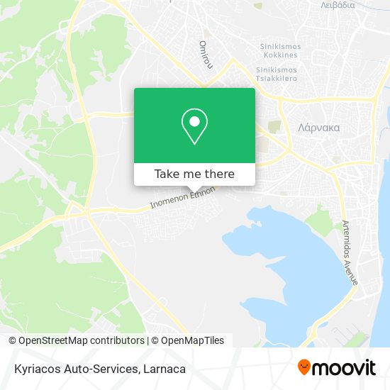 Kyriacos Auto-Services map