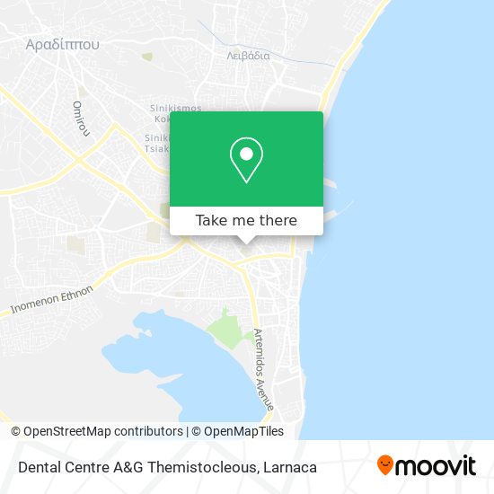 Dental Centre A&G Themistocleous χάρτης