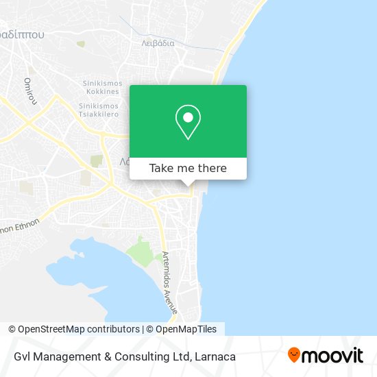 Gvl Management & Consulting Ltd χάρτης