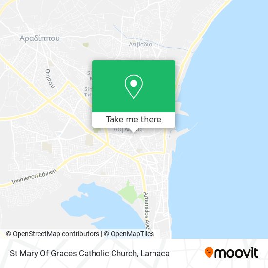 St Mary Of Graces Catholic Church map