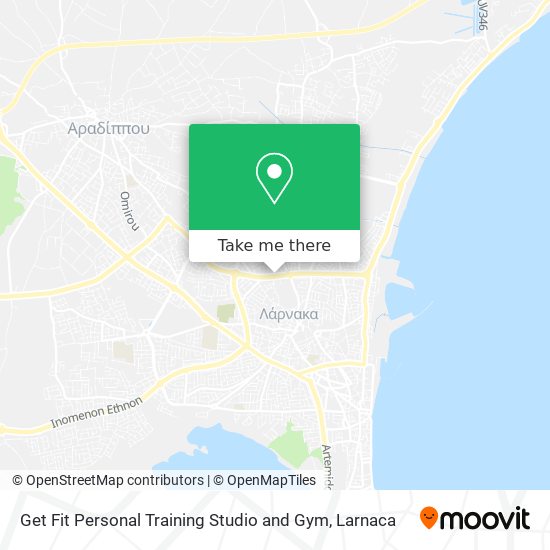 Get Fit Personal Training Studio and Gym χάρτης