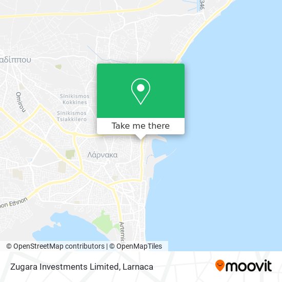 Zugara Investments Limited χάρτης
