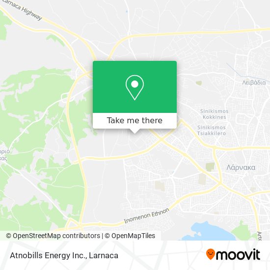 Atnobills Energy Inc. χάρτης