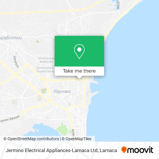 Jermino Electrical Appliances-Larnaca Ltd χάρτης
