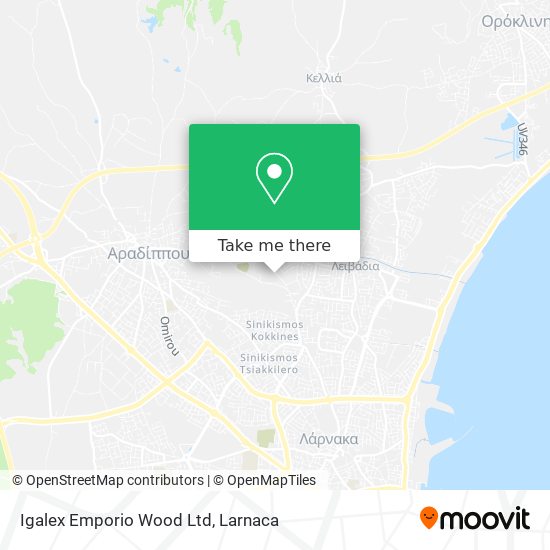 Igalex Emporio Wood Ltd map